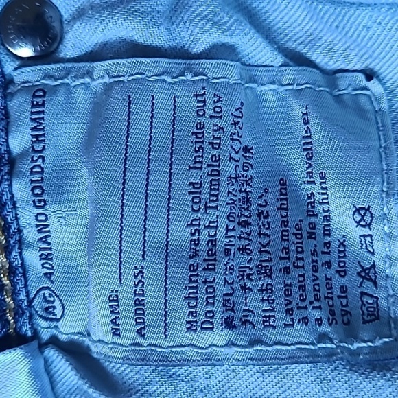 AG Adriano Goldschmied The Graduate Size 31"x 30" - Picture 11 of 11